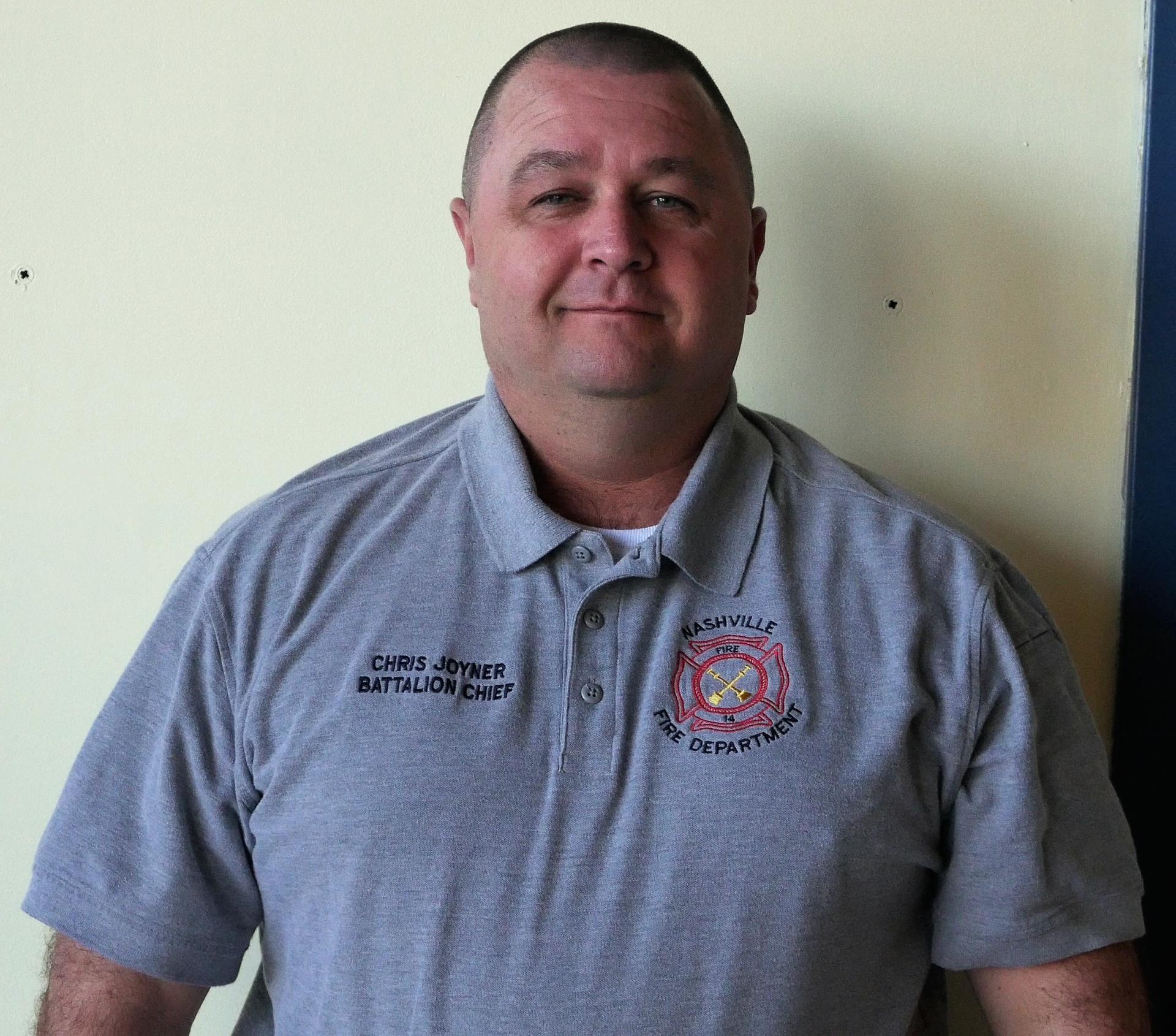 Fire Chief Chris Joyner