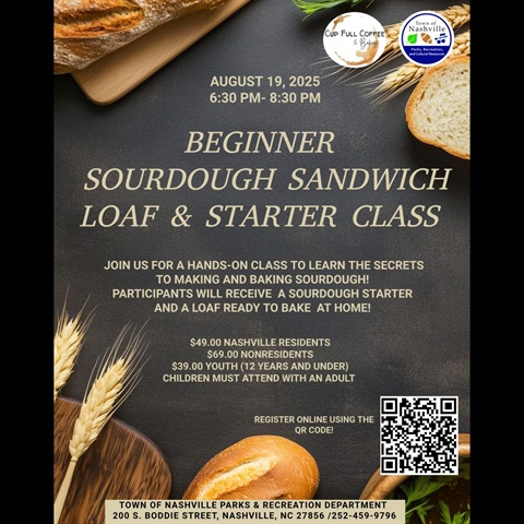 Sourdough bread making class 