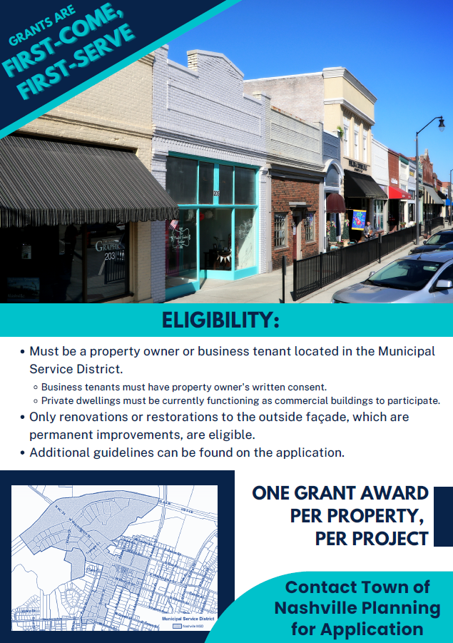 Facade Immprovement Grant Program Flyer page 2